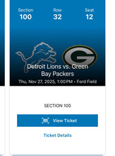 Load image into Gallery viewer, 🦁 Detroit Lions Ticket Raffle