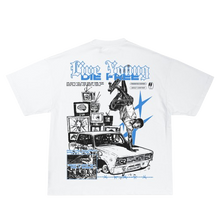Load image into Gallery viewer, Live young die free tee
